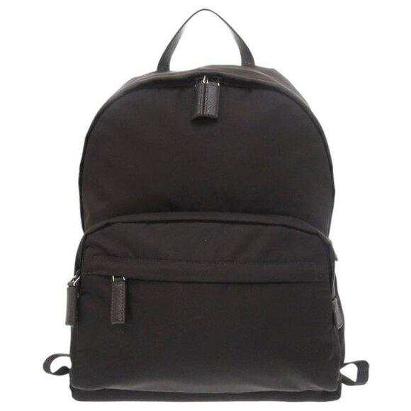 Prada Nylon Black Backpack Daypack Black 1213 main image 8